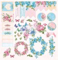 Flower Harmony - zestaw papiery do scrapbookingu 30x30 AltairArt