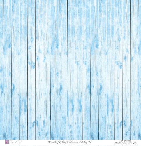 Papier do scrapbookingu Tchnienie Wiosny/Breath of Spring 20 - Skarbnica Pomysłów