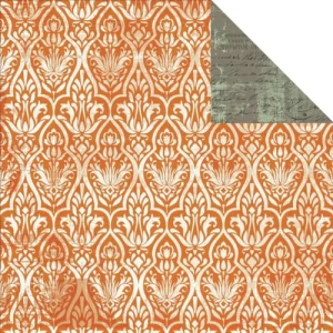 Honey Chai 12x12 Scrapbook Paper - Ginger
