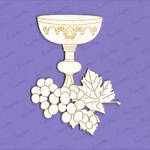 Komunia Swieta 1260 - tekturka - Crafty Moly