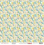  Papier do scrapbookingu Forest Friends - Alphabet Jumble - 30x30 - ScrapBerry's