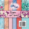 Signs of love - zestaw papierów do scrapbookingu 15x15 - AltairArt