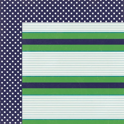 My Mind's Eye - Papier do scrapbookingu dwustronny 30,5 x 30,5 cm Oxford lane Collection Triples