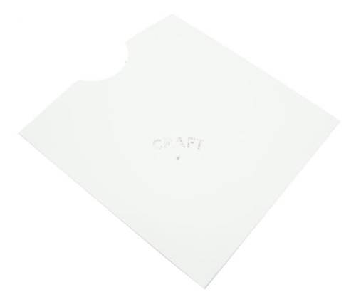 Etui obwoluta na voucher zaproszenie 14x14cm białe