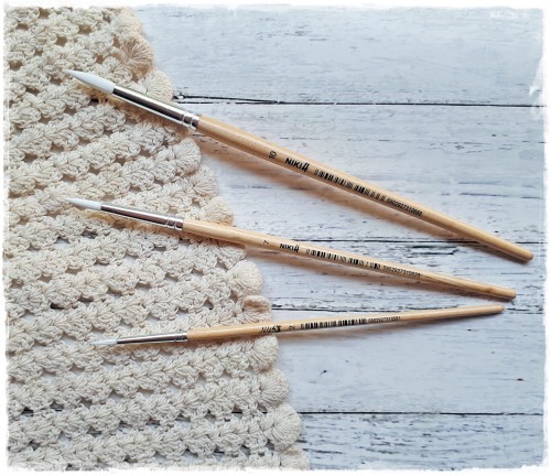 Pędzel okrągły syntetyczny nr 2