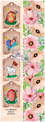 Pasek do scrapbookingu - Wielkanoc || Easter 01 - AltairArt