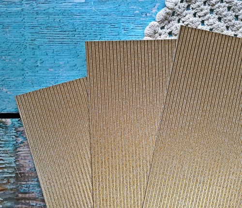 Papier brokatowy złoty w paski