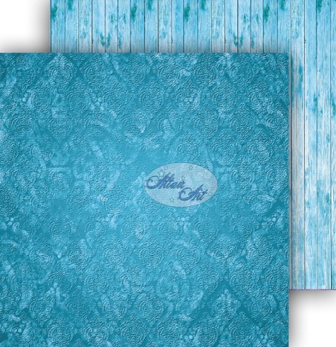 AltairArt - Dwustronny papier do scrapbookingu Hoist the colours! 05 niebieski