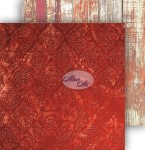 AltairArt - Dwustronny papier do scrapbookingu Hoist the colours! 04 czerwony 15 cm x 15 cm  10 arkuszy