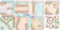 Spring Blossoms - zestaw 28 papierów do scrapbookingu 15x15 - AltairArt