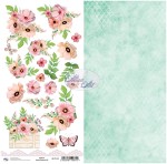AltairArt -  elementy do wycinania 30x15 Spring Blossoms  08