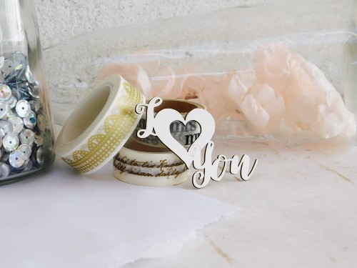 TEKTURKA - Dużo miłości - I <3 You - duże