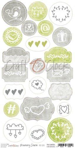 GREENERY CHARM - ELEMENTY DIE - CUTS