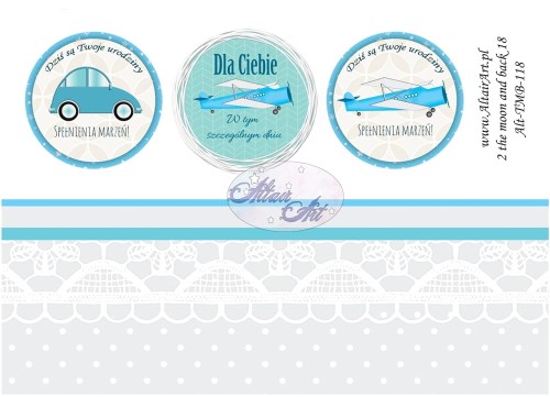 2 the Moon and back 18- pasek 15x5 - AltairArt