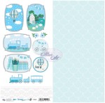 2 the Moon and back 10 - kartka 30x15 - AltairArt