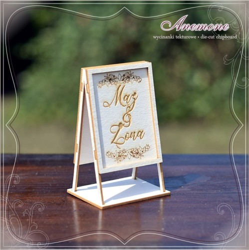 TEKTURKA - TABLICA "MĄŻ I ŻONA" DO EXPLODING BOXA