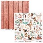 Mintay Papers - Cozy Evening 09 dwustronny papier do scrapbookingu