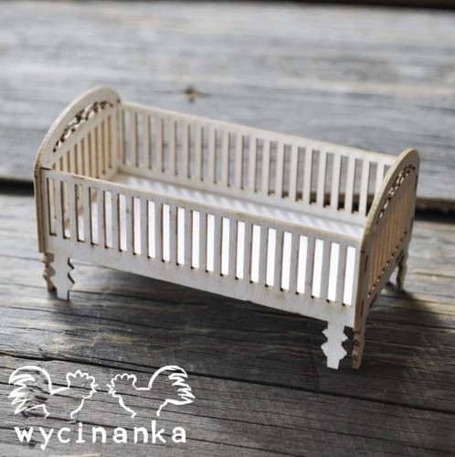 Tekturka łóżeczko 3D