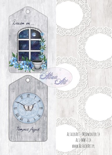 AltairArt - papier do scrapbookingu Midwinter 14