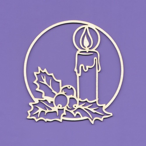 227A TEKTURKA - BOMBKA ZE ŚWIECZKĄ