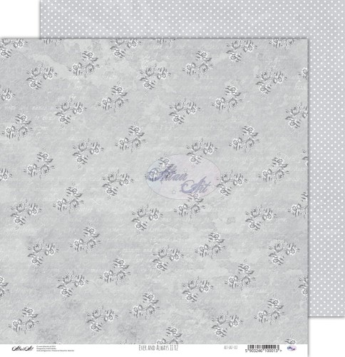 AltairArt - Dwustronny papier do scrapbookingu Ever and always 2 - 02 15 cm x 15 cm