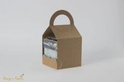 nosidełko kraft - 10,7x10,7x11,4