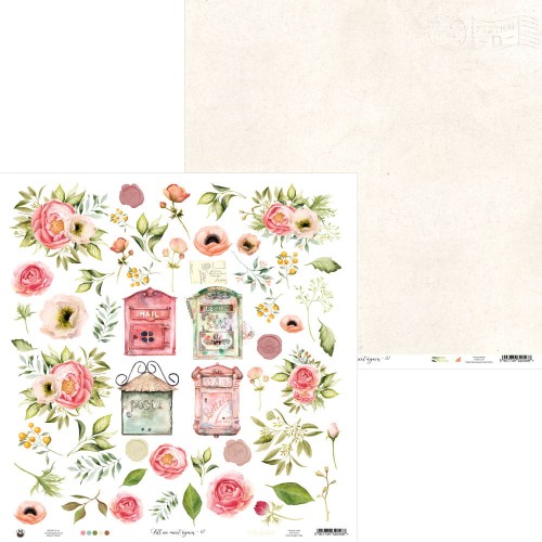 Papier Till we meet again 07, 12x12"