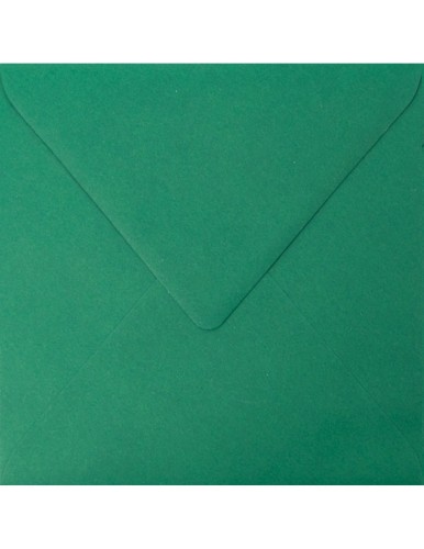 Koperta ozdobna kwadratowa K4 NK 15,3x15,3cm Burano English Green ciemna zielona 90g