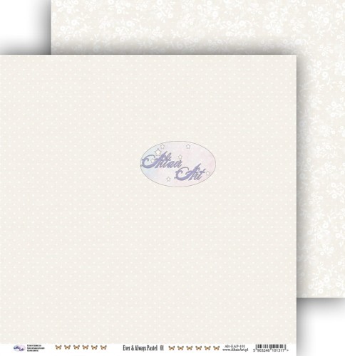 Papier do scrapbookingu 30x30 Ever & Always Pastel 01 - AltairArt