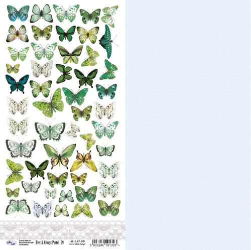 Papier do scrapbookingu 30x15 Ever & Always Pastel 09 - AltairArt
