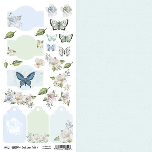 Papier do scrapbookingu AltairArt - Ever & Always Pastel  14