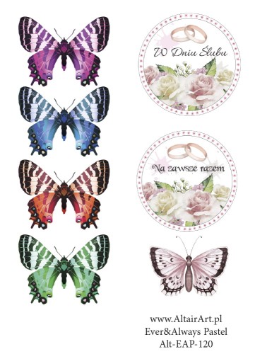 AltairArt - Ever & Always Pastel 20 pasek 5x15