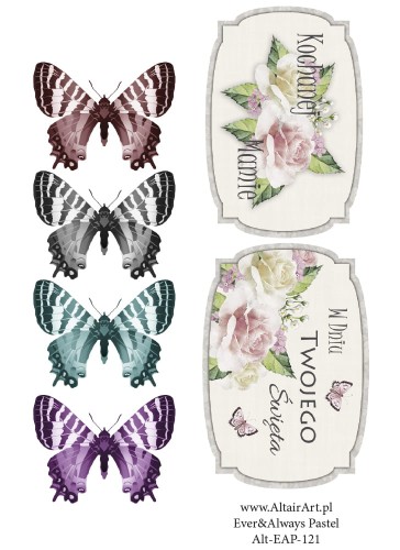 AltairArt - Ever & Always Pastel 21 pasek 5x15