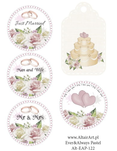 AltairArt - Ever & Always Pastel 22 pasek 5x15