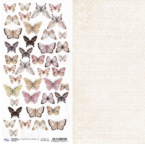 Papier do scrapbookingu Mysterious Garden 11 - 30x15 - AltairArt