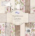 Zestaw 7 dwustronnych papierów o scrapbookingu Mysterious Garden 30x30 - AltairArt