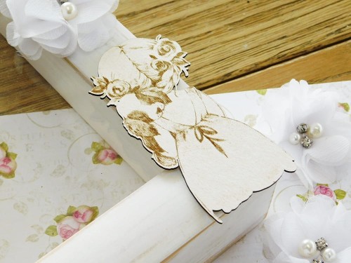 tekturka MAŁA WIOSNA - DZIEWCZYNKA DANUSIA Z PIESKIEM