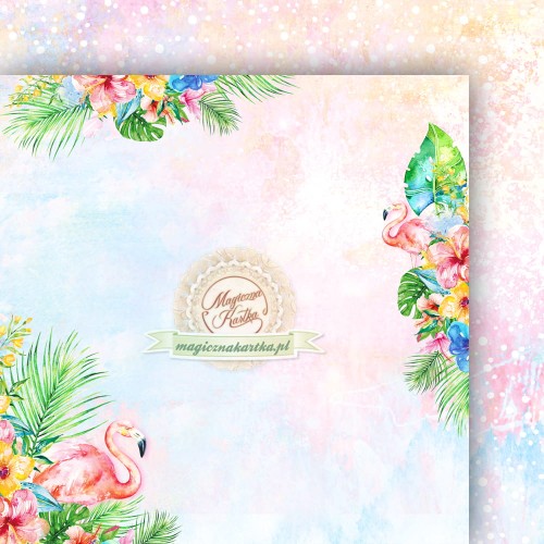 papier do scrapbookingu Egzotyczne marzenia