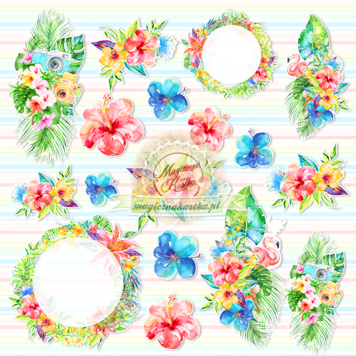 Egzotyczne marzenia papier do scrapbookingu dla początkujących