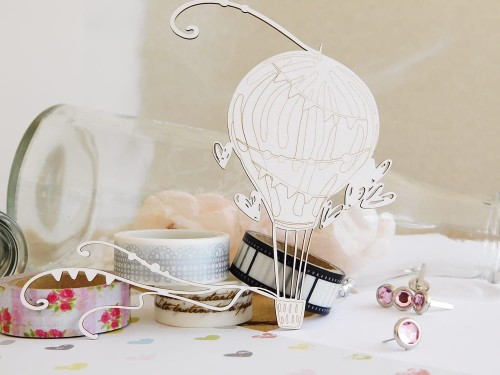 tekturka RYSOWANE DZIECIŃSTWO - BALON