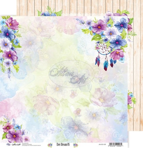Papier do scrapbookingu Ever Dream 05 - kartka 15x15 - AltairArt