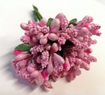 Ryżyk - kaszka ze szklanymi kulkami różowy