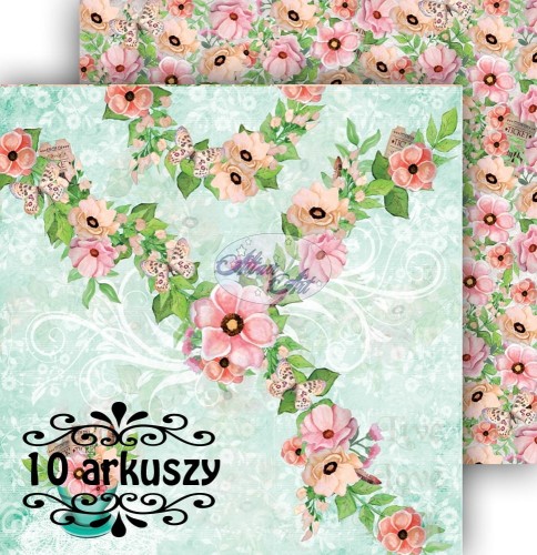 AltairArt - Dwustronny papier do scrapbookingu Spring Blossoms 05