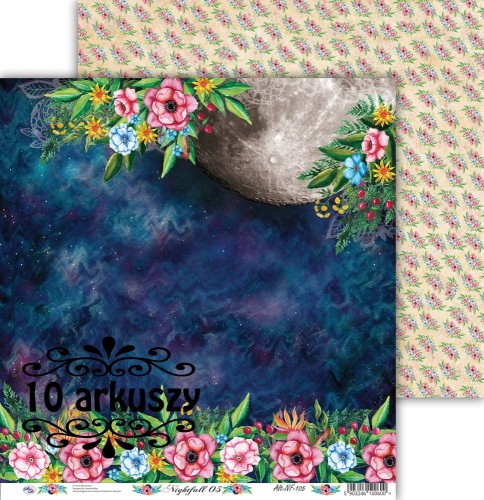 AltairArt - Nightfall 05 Dwustronny papier do scrapbookingu