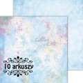 Papier do scrapbookingu niebieski Sunrise 04 - 30x30 - 10 arkuszy - AltairArt