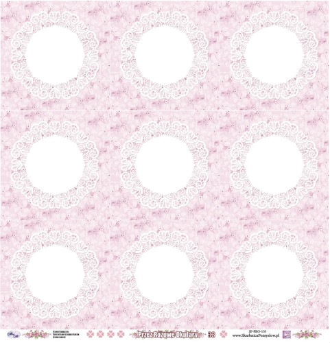 Skarbnica Pomysłów - Przez Różowe Okulary 33 arkusz do boxa