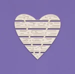  838A TEKTURKA SERCE SKRZYNKA 82MM