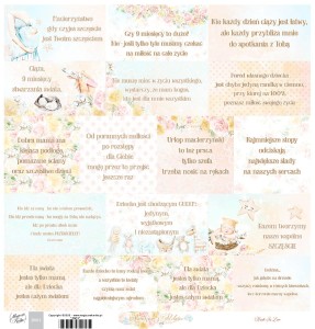 Papier do scrapbookingu Stworzone z Miłości  12, Magiczna Kartka