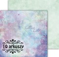 Papier do scrapbookingu miętowy Sunrise 03 - 30x30 - 10 arkuszy - AltairArt