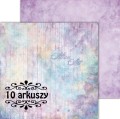 Papier do scrapbookingu fioletowy Sunrise 06 - 30x30 - 10 arkuszy - AltairArt